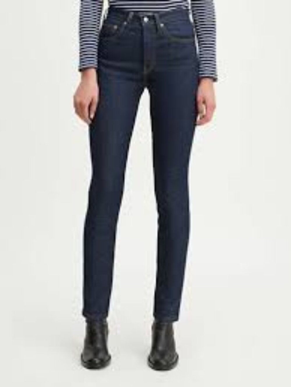 Levi's 501 Dark Skinny Jeans
